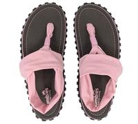 GUMBIES Slingbacks - Nachhaltige Zehensandalen Grau-Pink 43