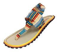 Gumbies Slingbacks - Sandalen aus recycelten Materialien - robuste Sohle aus wiederverwerteten Autoreifen, weiches Fußbett aus Canvas-Baumwolle, bequeme Stoffbänder für idealen Halt - Beach Chair, 39