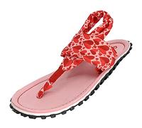Gumbies Zehentrenner Sandalen | Modell Slingback | Farbe Candy Heart | Gr. 43