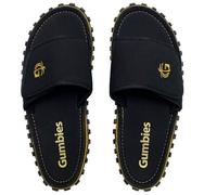 GUMBIES Strider - Nachhaltige Pantoletten aus recyceltem Material Schwarz 45