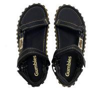 Gumbies Unisex Tracker Sandals Black 37