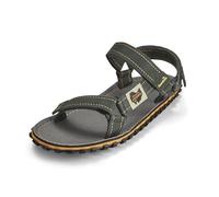Gumbies Tracker - Trekkingsandalen mit stabiler Sohle aus recycelten Autoreifen, ergonomisches Fußbett aus Canvas-Baumwolle, verstellbare Riemen - Grey, 42