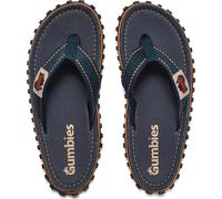 Gumbies Zehentrenner Classic – Recycelte Reifensohle, ergonomisches Fußbett – Damen Navy Größe 45