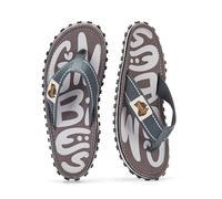 Gumbies Vegane Flip Flops Damen und Herren - Originals - Zehentrenner aus recycelten Materialien - robuste Sohle - Baumwoll-Zehensteg - Ergonomisches Fußbett - Sandalen - Urban Grey - 48