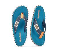Gumbies Original Unisex Flip Flops tricolor blue 37 tricolor blue 37