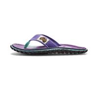 Gumbies Zehensandalen Original Flip Flops Blueberry Burst violett Damen, Größe Euro (US) 42