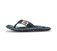 Gumbies Zehensandalen Original Flip Flops Dotty blau/anthrazitgrau, Größe Euro (US) 44