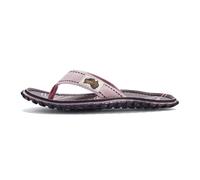 Gumbies Zehensandalen Original Flip Flops Palm Leaf Pink rosa/braun Damen, Größe Euro (US) 38