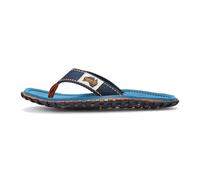 Gumbies Zehensandalen Original Flip Flops Tricolor Blue blau/orange, Größe Euro (US) 43