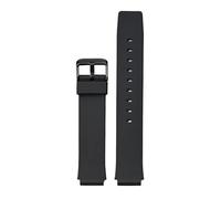 Gummi-Harz-Armband, Kompatibel Mit Casio MQ-24 MW-59, Schwarz-weiß, Sport-Uhrenarmband, Armband-Zubehör For Männer Und Frauen, 16 Mm(Black 02)