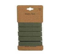 Gummiband 3m x 10mm Gummilitze Gummi elastisches Band Flachgummi Farbwahl