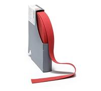 Gummiband, Elastic Band, Fashionband, Gummi unifarben, 20 mm breit - 3 Meter, Rot