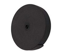 Gummiband Schwarz,Elastisches Band Elastische Gummiband für Nähen und Haushalt DIY Handwerk 20mm Breit 11.5Meter(Schwarz)