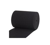 Gummiband Schwarzes, Elastisches Band für Nähen und DIY Basteln (3M X 80MM)