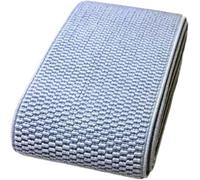 Gummiband zum Nähen, 6 cm breit, für Hosen, Röcke, Gürtel, farbiges Gummiband, Köper-Gummiband, Latex-Gummiband (grasgrün) -1 m_60 mm - hellblau