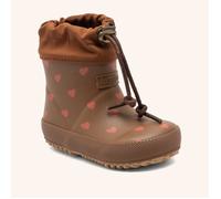 Bisgaard - Kid's Thermo Baby - Gummistiefel, Gr. 27, braun (ChocolateHeartbeat)
