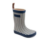 Bisgaard - Kid's Barefoot High Rubber - Gummistiefel, Gr. 29, grau (SailorStripes)