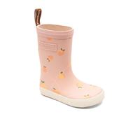 Bisgaard Kinder Barefoot High Rubber Gummistiefel (Größe 32, silber)