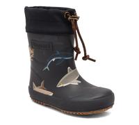 Gummistiefel BISGAARD "thermo", Herren, Gr. 38, blau (blau tiefblau shark), Gummi, Basic, Schuhe Gummistiefel, Boots mit Lammwolle, Größenschablone zum Download (10703700-38)