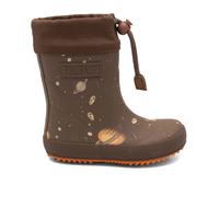 Gummistiefel BISGAARD "thermo", Kinder, Gr. 31, braun (braun lost in space), Gummi, Basic, Schuhe, Boots mit Lammwolle, Größenschablone zum Download (78877923-31) braun lost in space