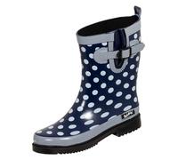 Bockstiegel kurzer Gummistiefel DORIN blau für Damen 39
