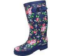 »Damen Regenstiefel Julia dk-blau/multi« Gummistiefel