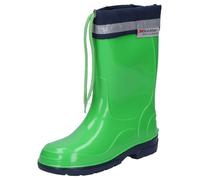 Kindergummistiefel KIM in grün für Jungen und Mädchen mit 3M- Sicherheitsreflektor von Scotchlite 28