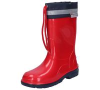 Kindergummistiefel KIM in rot für Jungen und Mädchen mit 3M- Sicherheitsreflektor von Scotchlite 35
