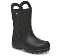 Gummistiefel CROCS "Handle It Rain Boot", Damen, Gr. 38, schwarz, Croslite™, Schuhe Gummistiefel, Regenstiefel, Kinderstiefel mit praktischen Tragegriffen (21321262-38)