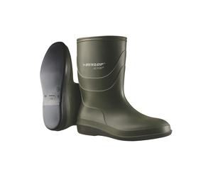 Gummistiefel DUNLOP "Acifort Desinfektionsstiefel", Damen, Gr. 46, grün, Obermaterial: 100% Textilmaterial TEXMAT., Schuhe Gummistiefel (33169210-46) grün