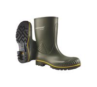 Gummistiefel DUNLOP "Acifort Heavy Duty calf", Damen, Gr. 39, grün, Obermaterial: 100% Textilmaterial TEXMAT., Schuhe Gummistiefel (75582148-39) grün