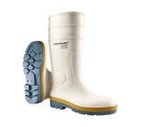 Gummistiefel DUNLOP "Acifort Tricolour", Damen, Gr. 44, weiß, Obermaterial: 100% Textilmaterial TEXMAT., Schuhe Gummistiefel (55663205-44) weiß