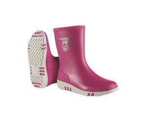 Gummistiefel DUNLOP "Mini", Mädchen, Gr. 23, pink, Obermaterial: 100% PVC PVC., Schuhe Gummistiefel (23493925-23) pink