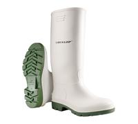 Gummistiefel DUNLOP "Pricemastor", Damen, Gr. 43, weiß, Obermaterial: 100% PVC PVC., Schuhe Gummistiefel (53466404-43) weiß