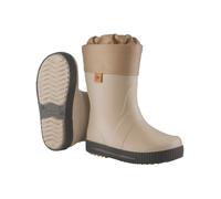 DUNLOP Puddle Jumper Beige fur lined - gefütterte Winterstiefel für Kinder, Jungen, Mädchen - Grosse 31/32