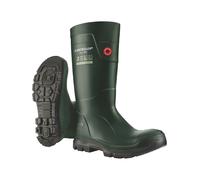 Dunlop Gummistiefel Purofort TerraPRO Unisex Sneaker-Passform Grün/Schwarz Größe 39