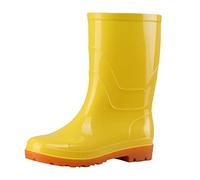 Gummistiefel Herren Festival Stiefel Kurzschaft Fashion Oversized Regenschuhe Große Größen Außenbereich Autowäsche Gummischuhe Leichte Gefüttert Gartenschuhe Halbhoch Regenstiefel