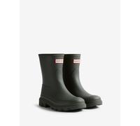 Hunter Boots Downpour Short Boot Dark Olive Grün 40