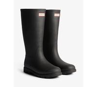 Gummistiefel HUNTER "UNISEX DOWNPOUR TALL INSULATED BOOT", Damen, Gr. 42, schwarz, Synthetik, Schuhe Gummistiefel, wasserdichte Winterschuhe, Snowboots, gefüttert (69063249-42) schwarz