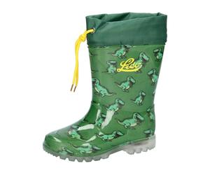 Gummistiefel Jungen Slipper grün LICO Power Blinky - Grün / 31