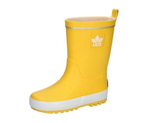 Gummistiefel LICO "Stiefel Samira", Mädchen, Gr. 38, gelb, Gummi, Schuhe Gummistiefel (54837204-38) gelb