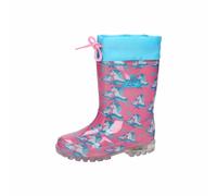 Lico Jungen Unisex Kinder Powerlight W Blinky Gummistiefel, Rosa/Türkis, 25 EU