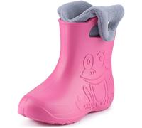 Gummistiefel mit herausnehmbares Innenfutter LA-CA-04 Rosa/Grau 30/31 30/31 Rosa/Grau
