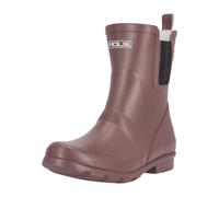 Gummistiefel MOLS "Suburbs", Damen, Gr. 37, rot (rot, braun), Gummi, Schuhe Gummistiefel, mit wasserdichter Funktion (32700852-37) rot, braun