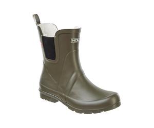 Gummistiefel MOLS "SUBURBS W RUBBER BOOT", Damen, Gr. 42, grün (olive night), Gummi, Schuhe Gummistiefel, wasserdicht (78062654-42) olive night