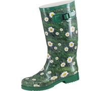 Gummistiefel SALIHA "Wiebke", Damen, Gr. 36, grün, multi, Obermaterial: 100% Naturkautschuk NaRubber., Schuhe Gummistiefel (31509831-36) grün, multi