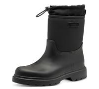Gummistiefel TAMARIS, Damen, Gr. 40, schwarz, Synthetik, Textil, unifarben, Schuhe Gummistiefel, Blockabsatz, Boots mit Textileinsatz am Schaftrand (88576944-40) schwarz