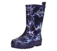 Gummistiefel ZIGZAG "Gemus", Mädchen, Gr. 22, schwarz (dunkelblau, weiß), Gummi, Schuhe Gummistiefel, mit wasserdichter Eigenschaft (14521720-22) dunkelblau, weiß