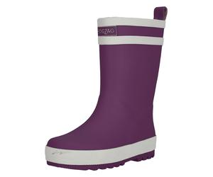 Gummistiefel ZIGZAG, Mädchen, Gr. 26, purpurviolett, Gummi, Schuhe Gummistiefel, aus hochwertigem Naturkautschuk (73525555-26) purpurviolett