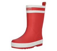 Gummistiefel ZIGZAG, Mädchen, Gr. 35, rot (rot, weiß), Gummi, Schuhe Gummistiefel, aus hochwertigem Naturkautschuk (13682132-35) rot, weiß